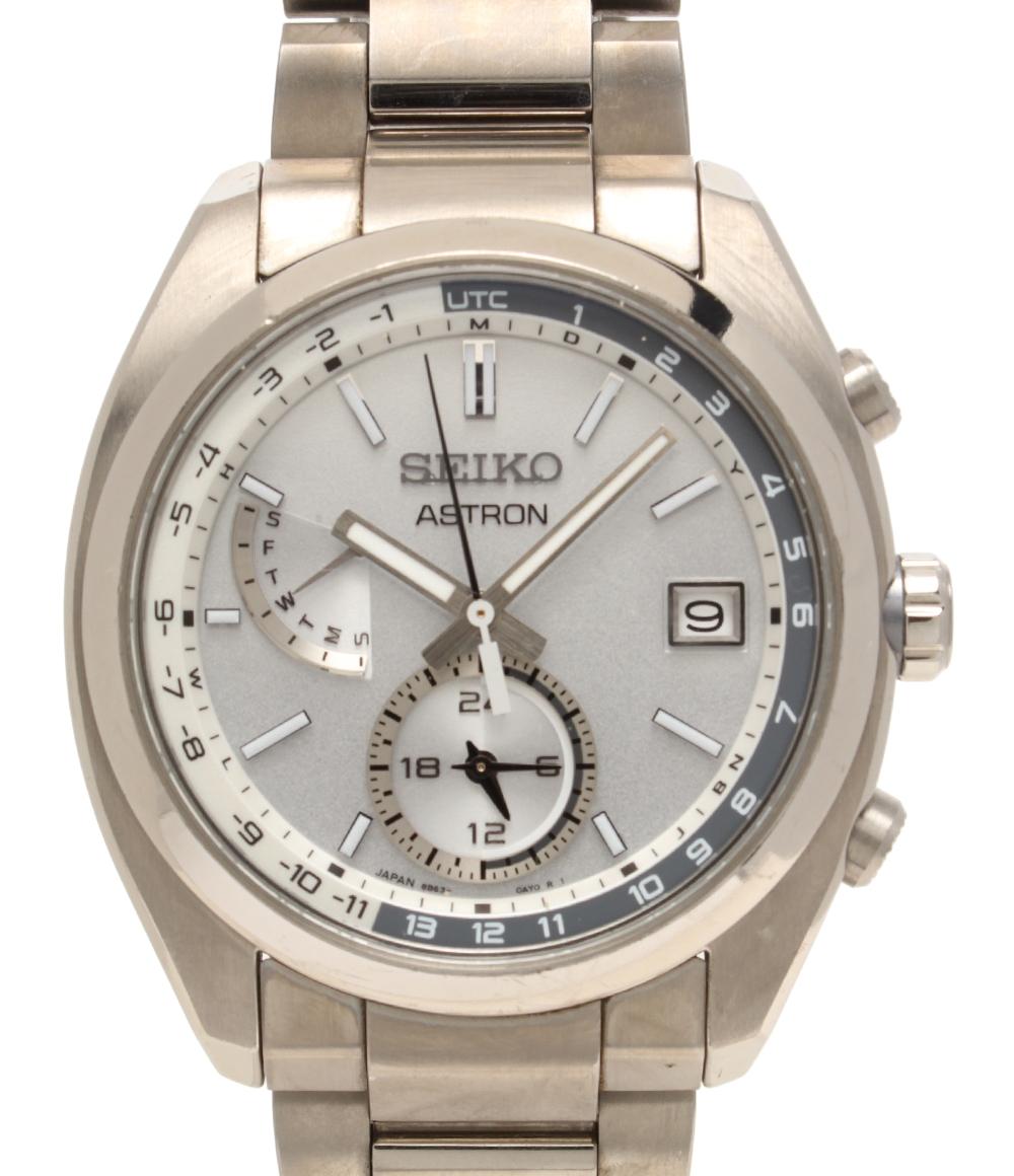セイコー 腕時計 アストロン ソーラー シルバー SBXY009