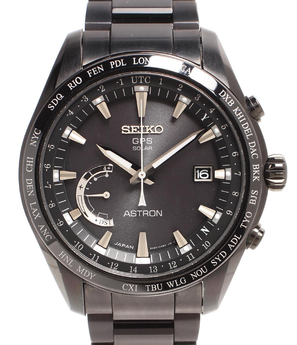 セイコー 腕時計 GPSソーラー ASTRON アストロン ソーラー ブラック SBXB089 8X22-0AG0-2